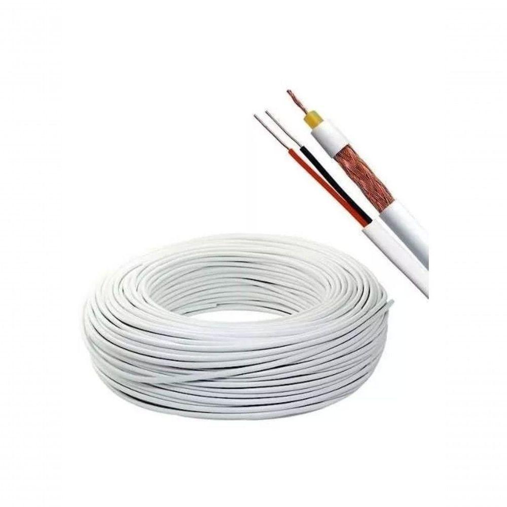 Cabo Coaxial Rf0,4-2,5+2x26awg Mono 100m - 1