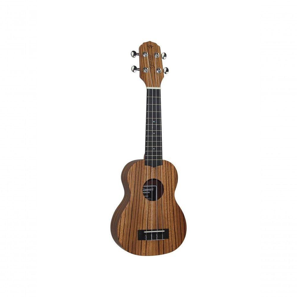 Ukulele Soprano Acústico Com Bag Guk-21 Zw Zebra - 1