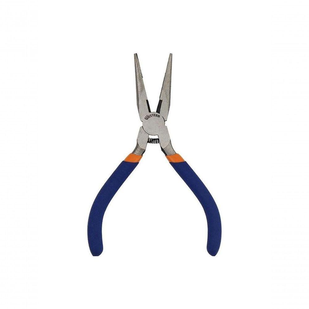 Alicate Mini Western Bico Meia Cana 5 Azul - 1