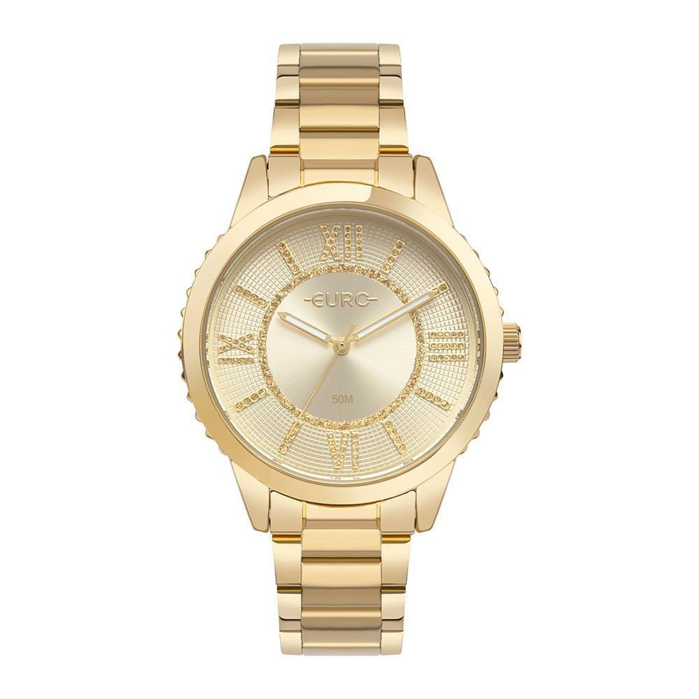 Relógio Euro Feminino Glitz Dourado - Eu2035ywd-4d Eu2035ywd-4d - 1