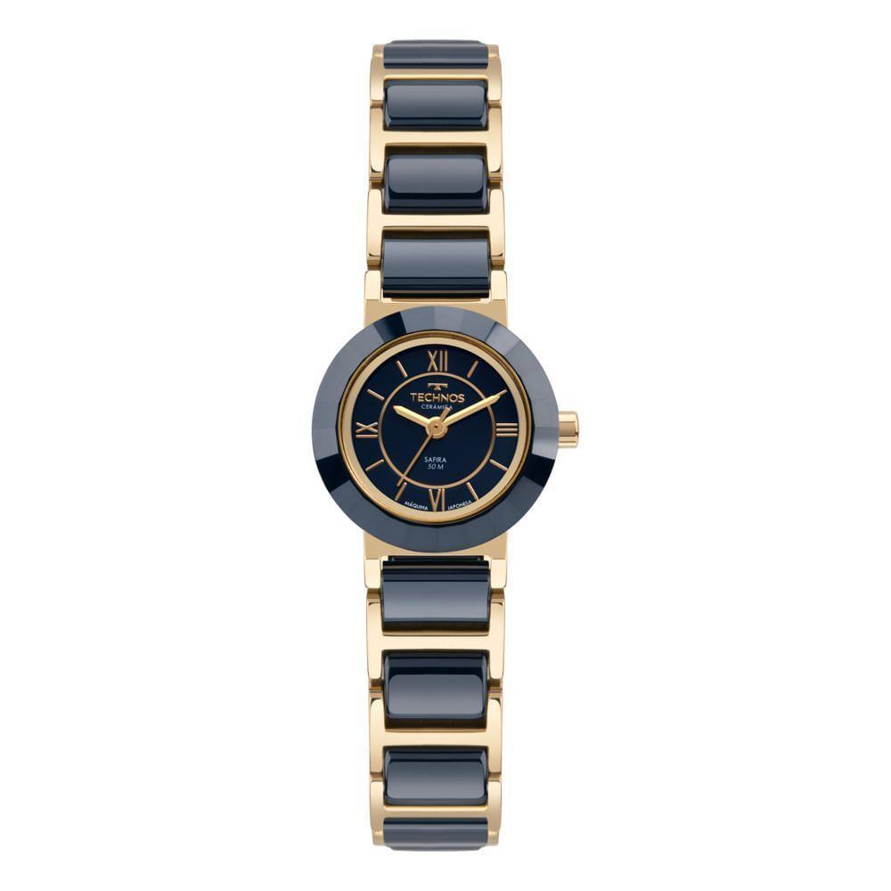Relógio Technos Feminino Ceramic-saphire Dourado - 2035lwf-1a 2035lwf-1a - 1