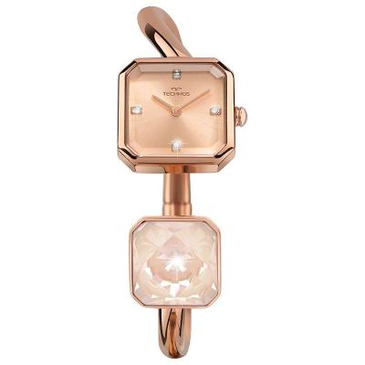Relógio Feminino 751AC-1J Analógico Pulseira Aço Inox Rosé Technos