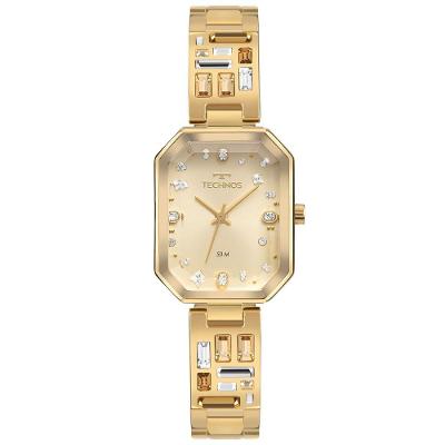Relógio Technos Feminino Crystal Dourado - 2036naw-1x