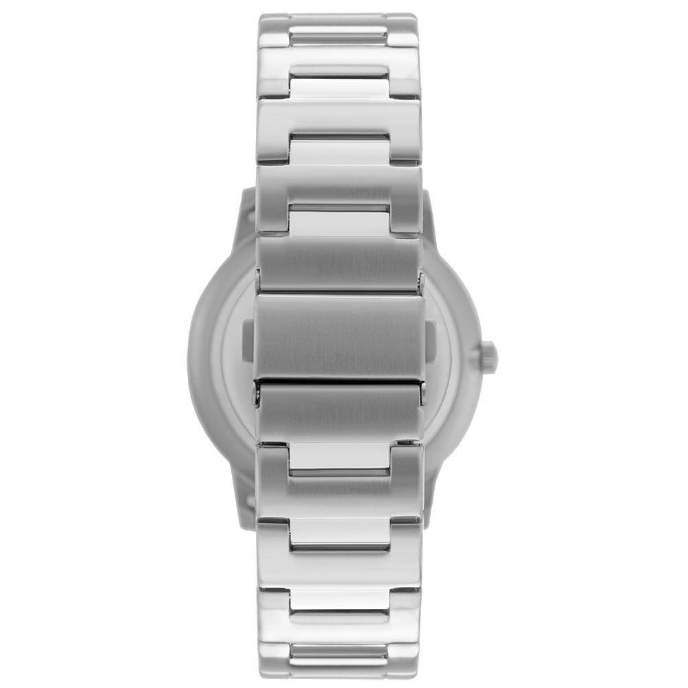 Relógio Technos Masculino Slim Prata - Gm10yq-1a Gm10yq-1a - 3