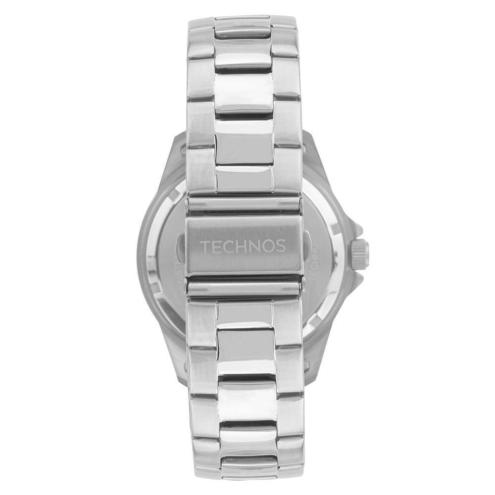 Relógio Technos Masculino Acqua Prata - 2415dy-1p 2415dy-1p - 3