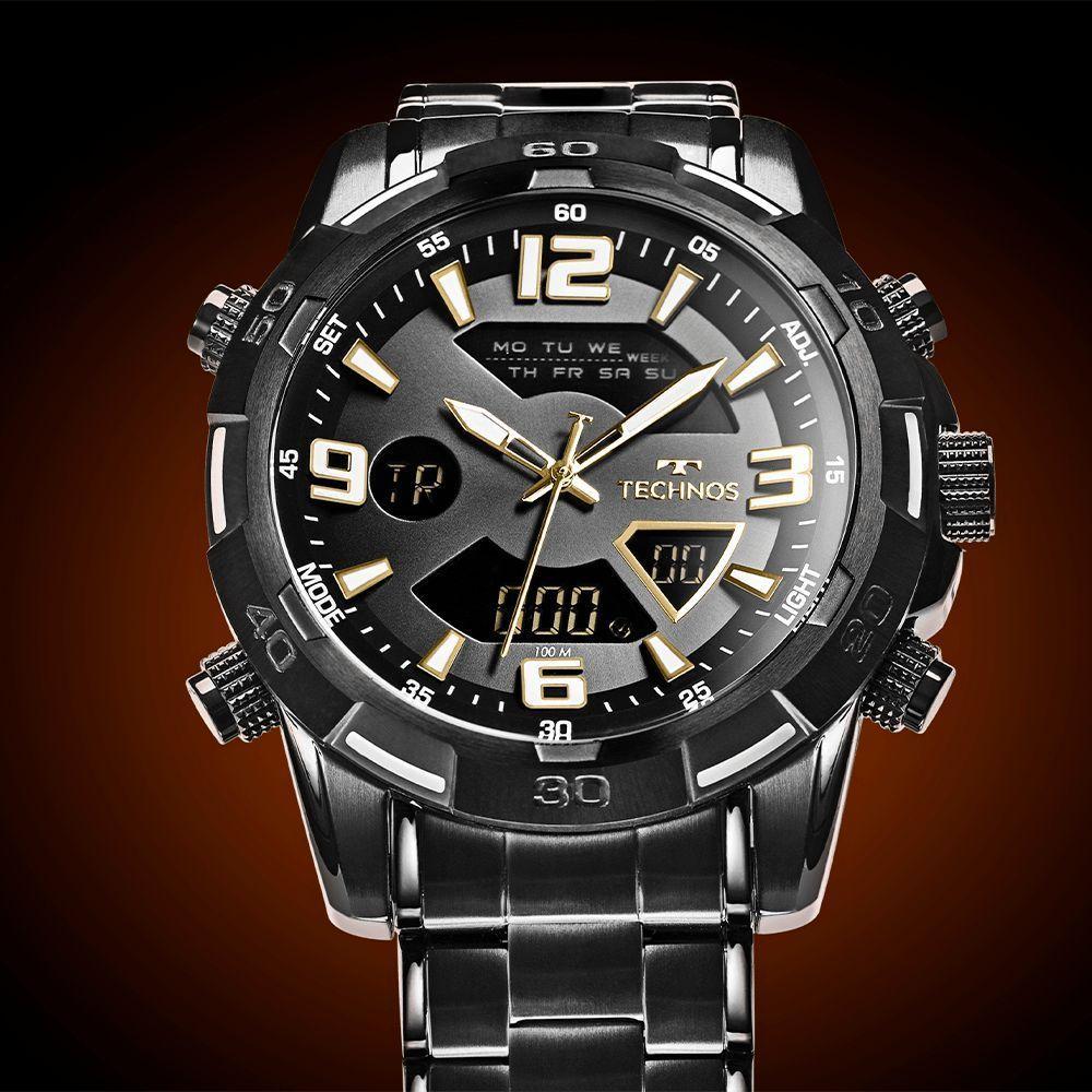 Relógio Technos Masculino Digitech Preto - W23305adb-1p W23305adb-1p - 5