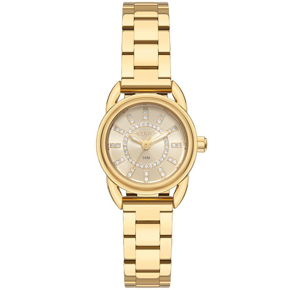Relógio Euro Feminino Mini Dourado - Eu2036yvi-4d - 1