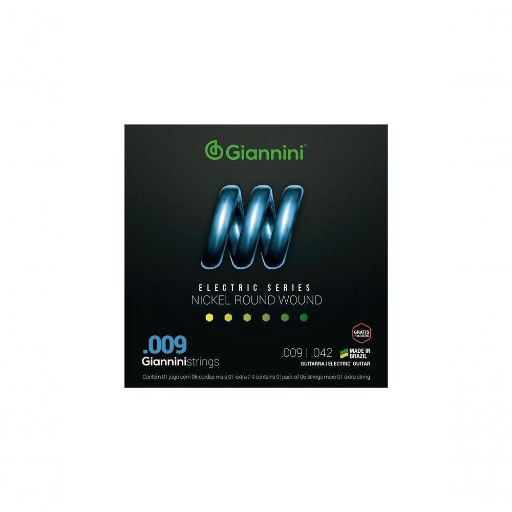 Encordoamento Para Guitarra Elétrica Geegst 9 - .009-.042 - 1