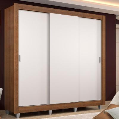 Guarda Roupa Casal Lyon 3 Portas se Correr Madesa