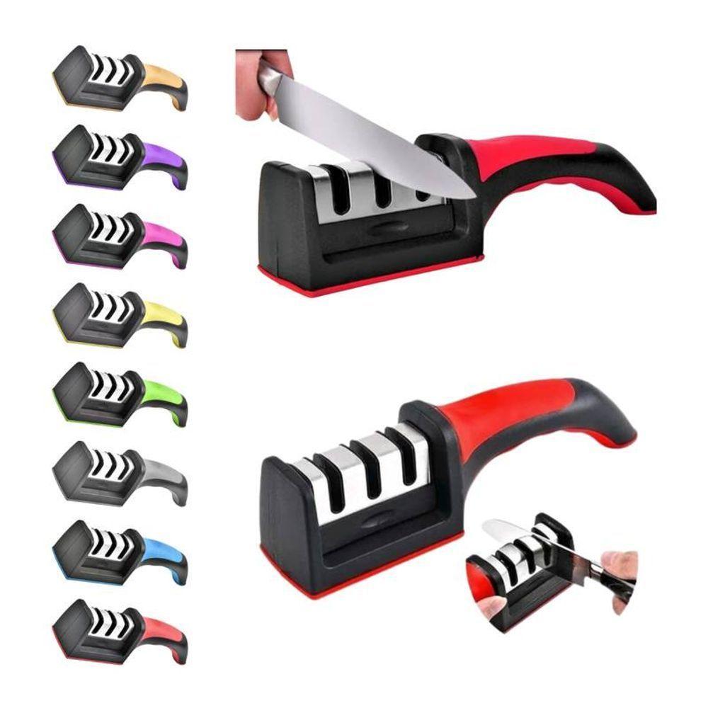 Amolador De Facas E Afiador Com 03 Opções Profissional - 6