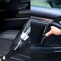 Aspirador De Pó Preto Recarregável Sem Fio Portátil 120w