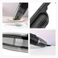 Aspirador De Pó Preto Recarregável Sem Fio Portátil 120w - 6