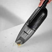 Aspirador De Pó Preto Recarregável Sem Fio Portátil 120w - 10