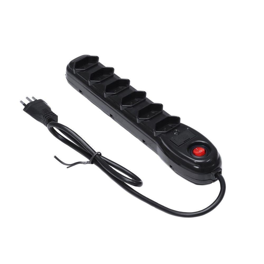 Filtro De Linha 6 Tomadas Pp 0,75mm Comprimento 1mt - 9