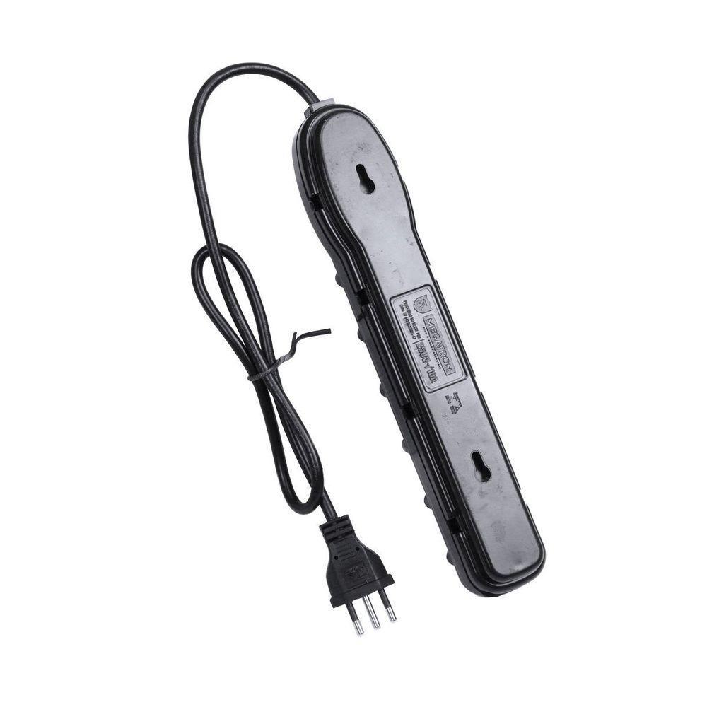 Filtro De Linha 6 Tomadas Pp 0,75mm Comprimento 1mt - 10