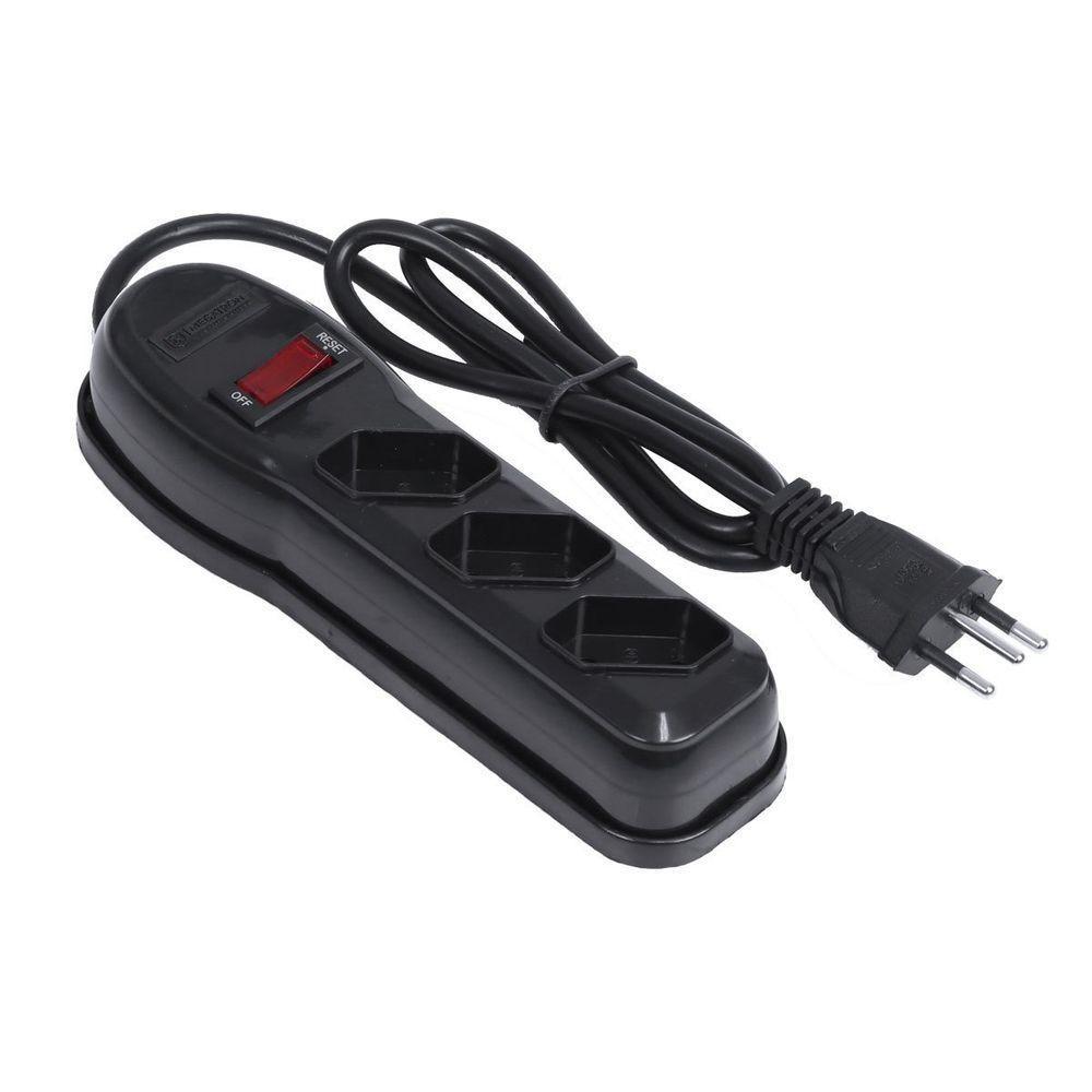 Filtro De Linha 3 Tomadas Pp 0,75mm Comprimento 1mt - 4