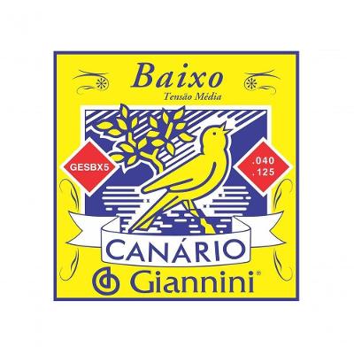 Corda Para Contrabaixo Giannini Gesbx5 0.40-0.125 Super Leve