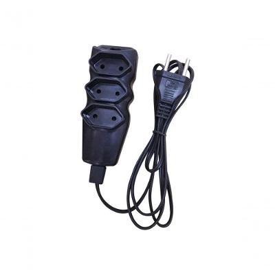 Extensao Megatron Paralelo 2x0,75x1,50m Ate 220v Preto