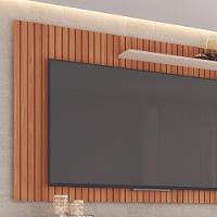 Rack Caemmun New Oscar Com Painel 1,8 Metros Freijo/off White - 3