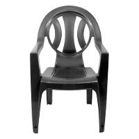 Poltrona Plástica Caixaplast Arcos Duoplastic Preto - 2