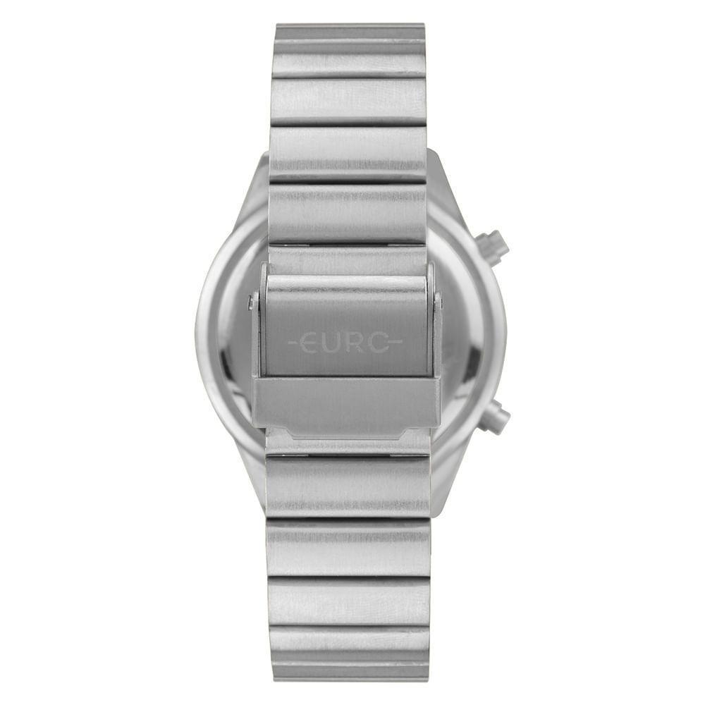 Relógio Euro Feminino Fashion Fit Reflexos Prata - Euds8054an-4k - 3