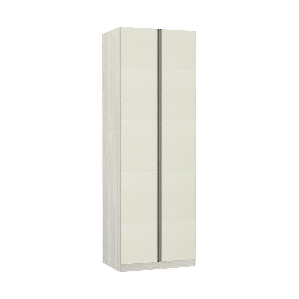 Guarda-roupa 2 Portas 80 Cm Legno Crema Com Kashmir - 1