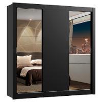 Guarda-roupa Casal Lyon Plus 3 Portas de Correr Madesa - 12