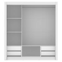 Guarda-Roupa Lyon Plus 3 Portas 1 Espelho Branco Madesa - 8