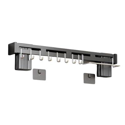 Suporte Organizador Para Utensílios De Cozinha Com 8 Ganchos