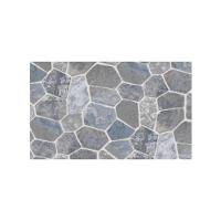 Papel De Parede Adesivado 45cm X 05 Metros Pvc Pedras Cinzas - 1