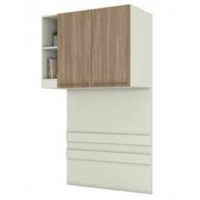 Modulo Henn Seletto 2 Portas Mc12-133 Areia/jequitiba