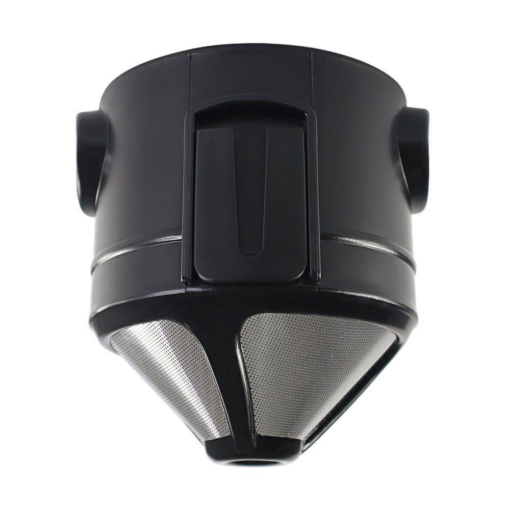Mini Filtro Coador De Café Portátil Reutilizável Com Suporte - 1