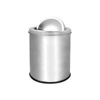 Lixeira Com Tampa Basculante Multiuso Aço Inox 12 Litros - 4