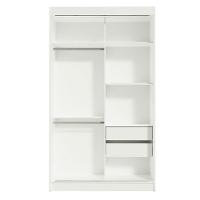 Guarda-roupa Solteiro 2 Portas de Correr 2 Gavetas Madesa - 7