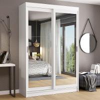 Guarda-roupa Solteiro 2 Portas de Correr 2 Gavetas Madesa - 9