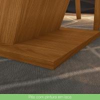 Mesa De Jantar Com 06 Cadeiras Mdf 160cm Off White E Linho - 3