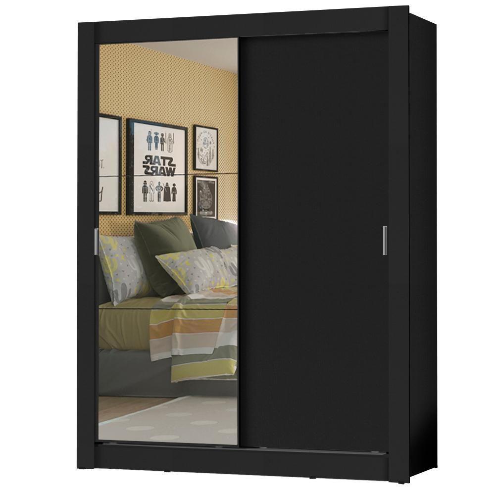 Guarda-roupa Solteiro Dallas Plus 2 Portas de Correr Madesa - 2