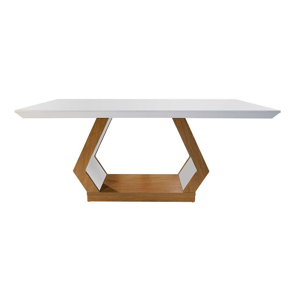 Mesa De Jantar 6 Cadeiras Retangular Alvorada Londrina Linho - 6