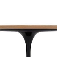 Mesa De Jantar Tulipa Saarinen Redonda 90 Cm Freijó Preto - 5