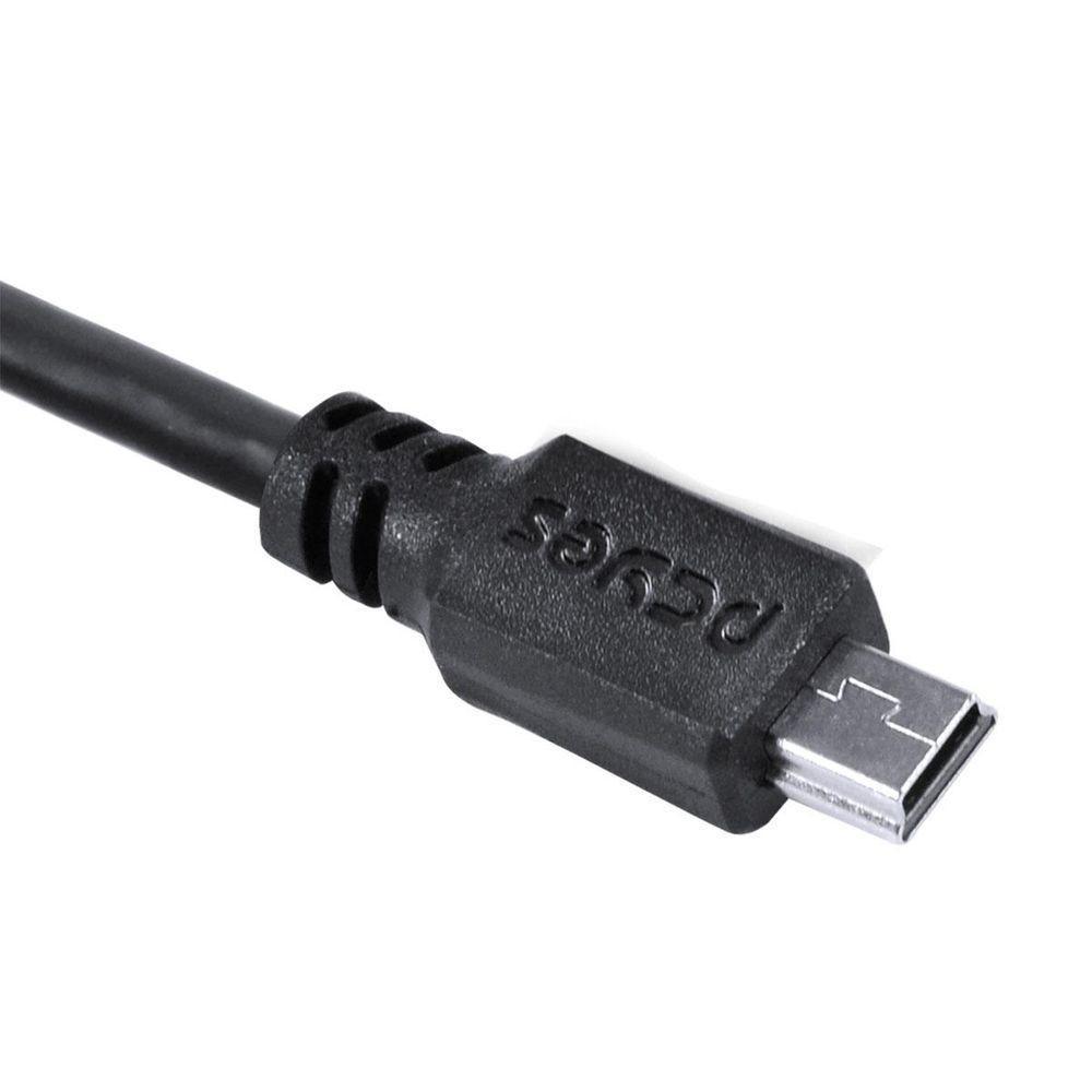 Cabo Usb Tipo C Para Mini Usb B 2.0 1m Preto - Pucmbp-1 - 4