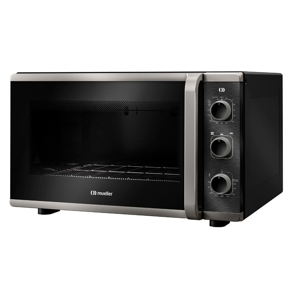 Forno Elétrico De Bancada Mueller 50 Litros E 3 Modos De Assar MFB50K Preto 220V - 5