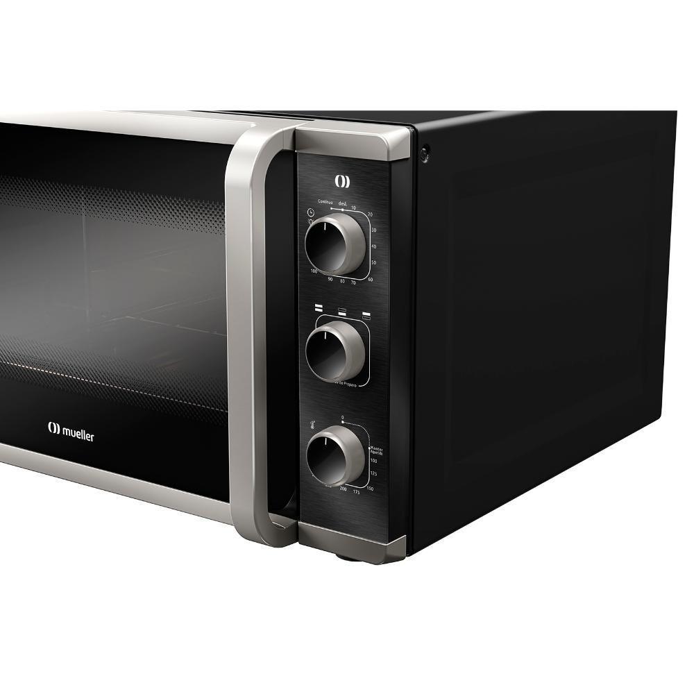 Forno Elétrico De Bancada Mueller 50 Litros E 3 Modos De Assar MFB50K Preto 220V - 6