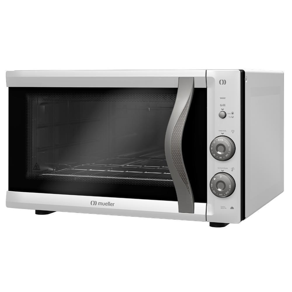 Forno Elétrico De Bancada Mueller 50 Litros E Vidro Duplo MFB50F Branco 110V - 5
