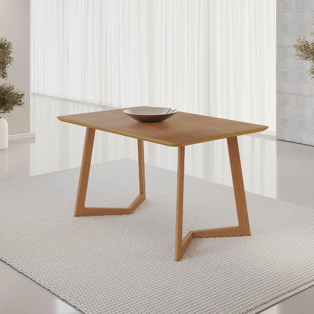 Mesa De Jantar Retangular Fineza Jcm Cinamomo 1,20 M - 2