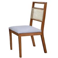 Conjunto Sala De Jantar Luna Off White 2 M Com 6 Cadeiras Em Madeira - 6