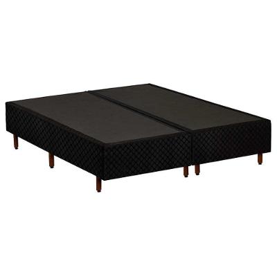 Base Box King Somiê Preto Polar