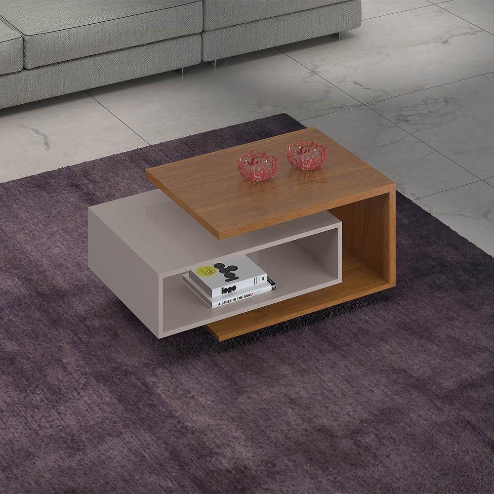 Mesa De Centro Diva Jcm Cinamomo Off White - 2