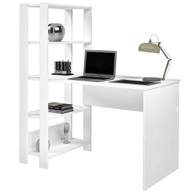 Mesa Escrivaninha Retangular Mach Industrial MDP 120 cm Branco