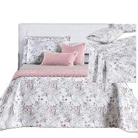 Kit Coordenado Cobre Leito E Lençol Sensuale Queen Protea 7 Peças - 80% Algodão, 20% Poliéster - 1