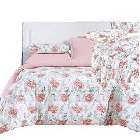 Kit Coordenado Edredom E Lençol Sensuale King Hortência 5 Peças - 80% Algodão, 20% Poliéster - 1